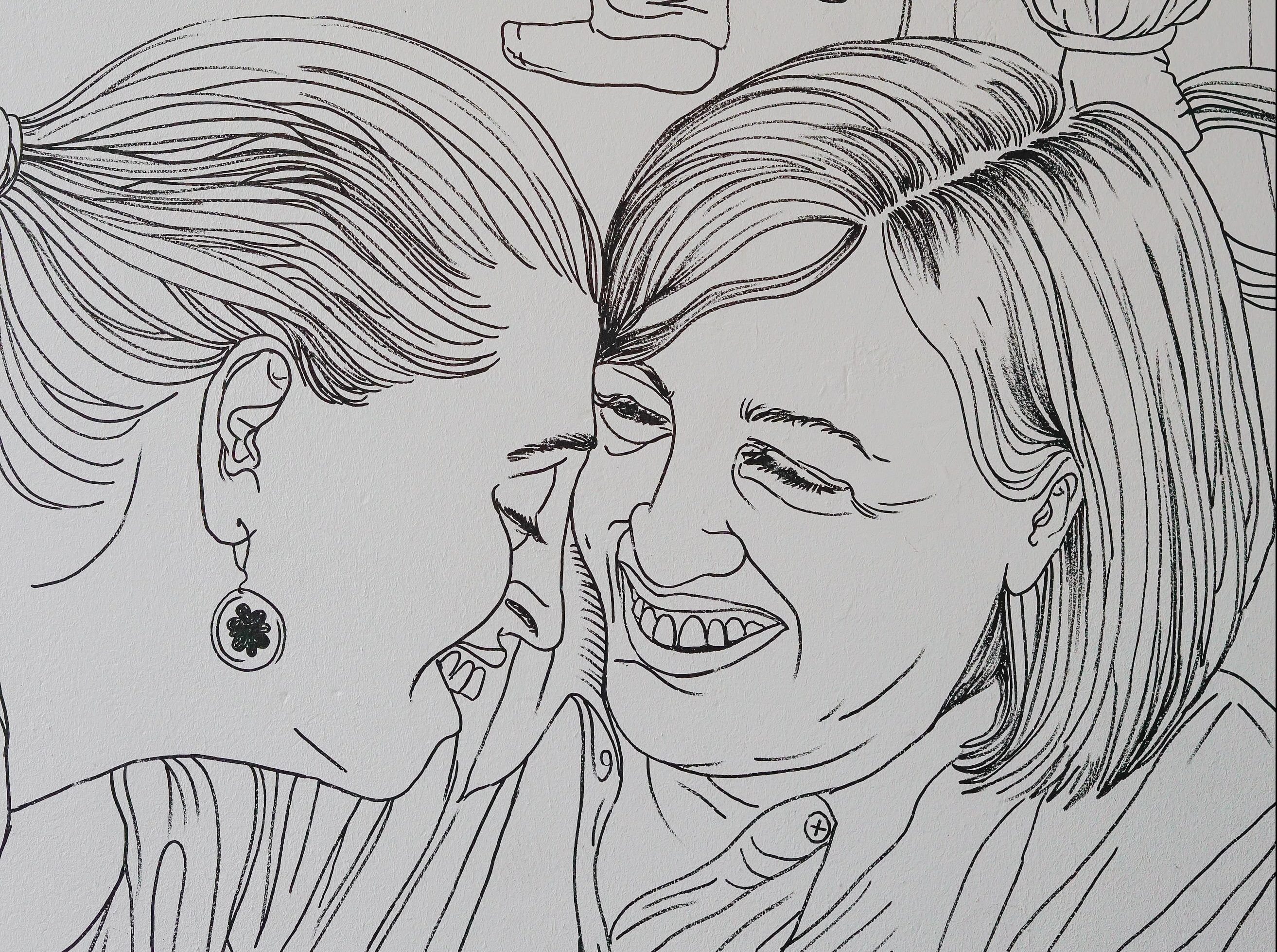 Did draw. Набросок двух людей. Зарисовки 2 людей. Набросок 2 людей. Наброски людей двое.